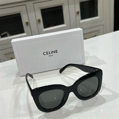 special fit 49mm cat eye sunglasses celine knock off|More.